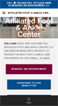 Mobile Screenshot of footdoctorsnj.com
